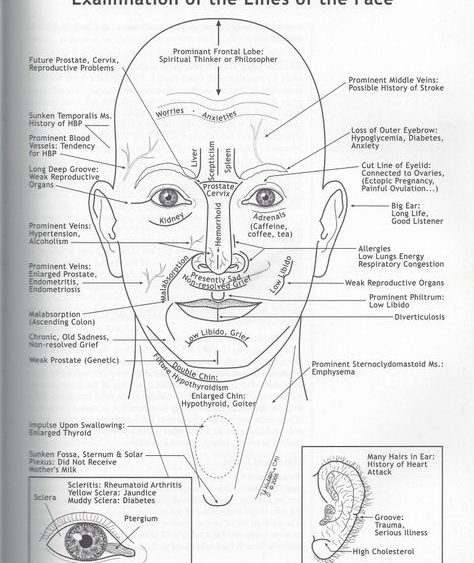 diagnostique lecture visage ayurveda